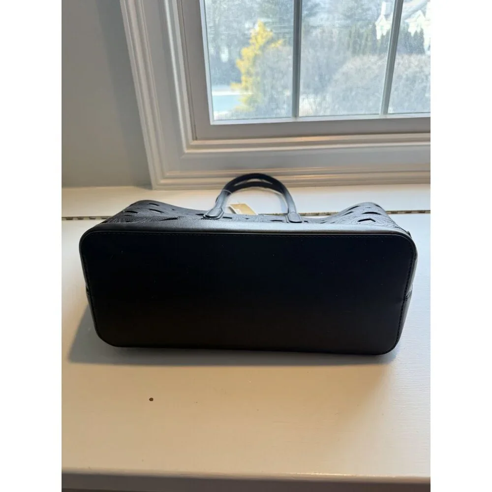 NWT Michael by Michael Kors Eliza Large East West Tote Black $298 [jb]
